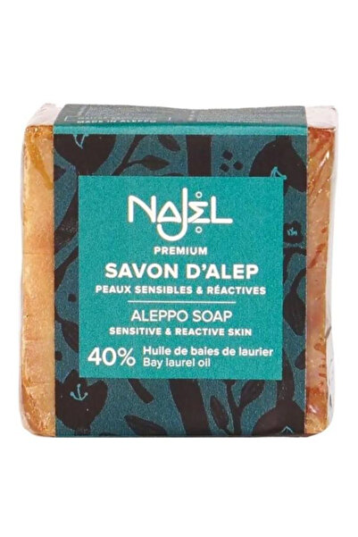 NAJEL Sapun Traditional de Alep cu 40% Ulei de Dafin Najel, 185 g