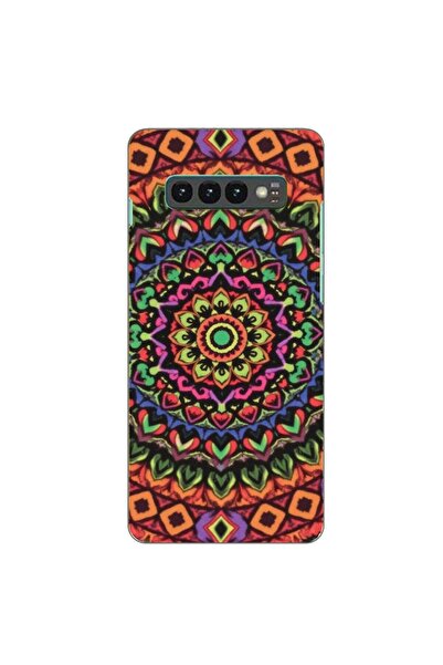 OEM Θήκη συμβατή με Samsung Galaxy S10 Plus Σιλικόνης Gel TPU με Πολύχρωμο Σχ...