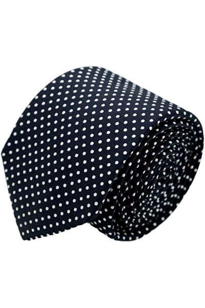 EMANUEL UNGARO Cravată bărbătească, model cu buline, lățime 7 cm, lungime 148...