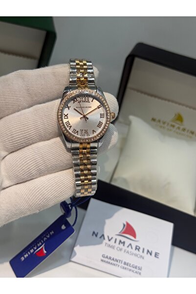 Navimarine KADIN KOL SAATİ ÇELİK KASA ÇELİK KORDON
