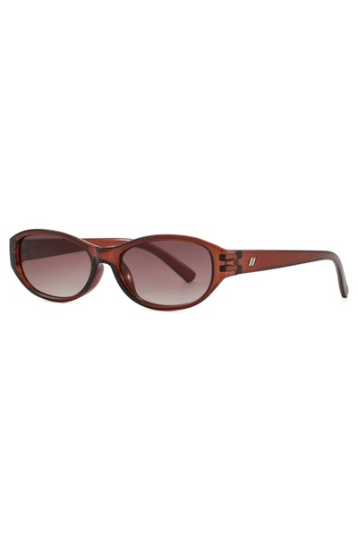 Choice6 as shown gradient tea New Small Sunglasses Women Men Fashion Design C...