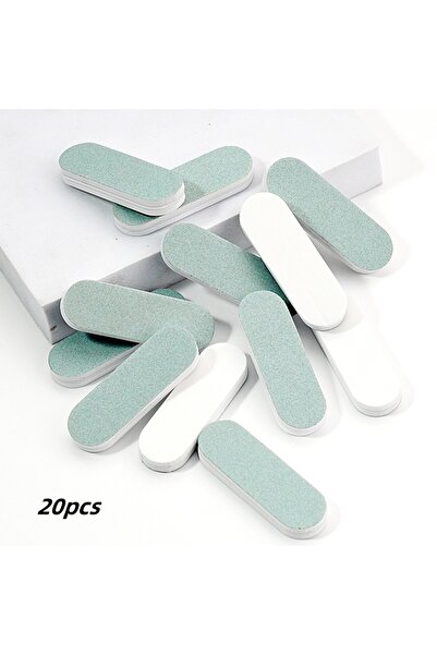Choice 20pcs 5/10/20/pcs Set Mini Nail Buffer High Quality Buffing Sanding Fi...