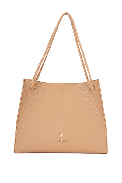 U.S. Polo Assn. K.Beige Women's Shoulder Bag Us26541