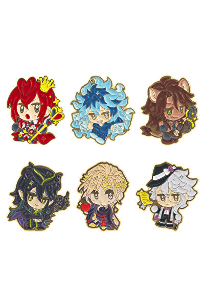 Choice6 TZ2485 2-6pcs/set Anime Collection Enamel Pins TV Series Movie Film B...