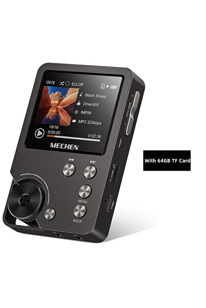 Choice Brown with 64GB card MECHEN M30 HiFi MP3 Player, Lossless DSD High Res...