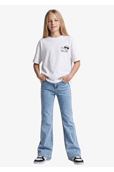 Kız Çocuk Denim Pantolon