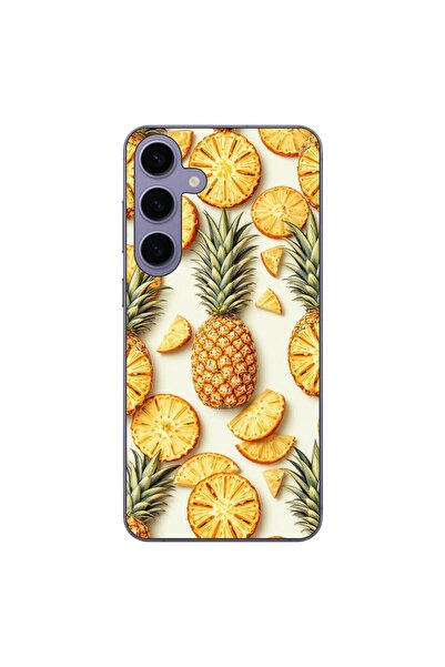 OEM Калъф, съвместим със Samsung Galaxy S24 Plus, силиконов гел TPU, с десен ...