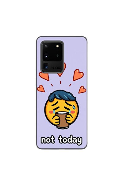 OEM Θήκη συμβατή με Samsung Galaxy S20 Ultra Σιλικόνης Gel TPU Μοντέλο Not Today