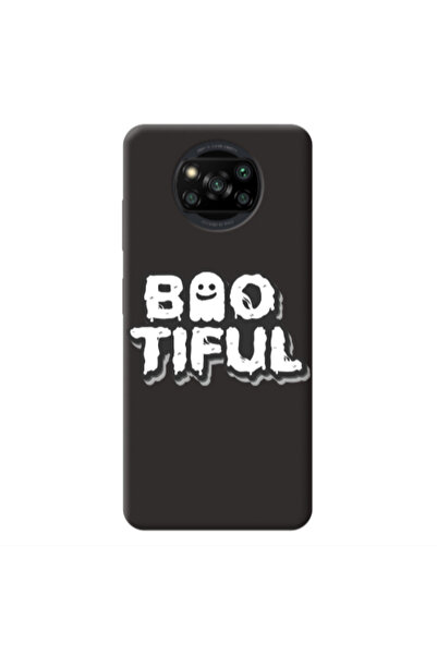 Other Xiaomi Poco X3 /X3 Pro Baotiful Black Colored Silicone TPU Θήκη