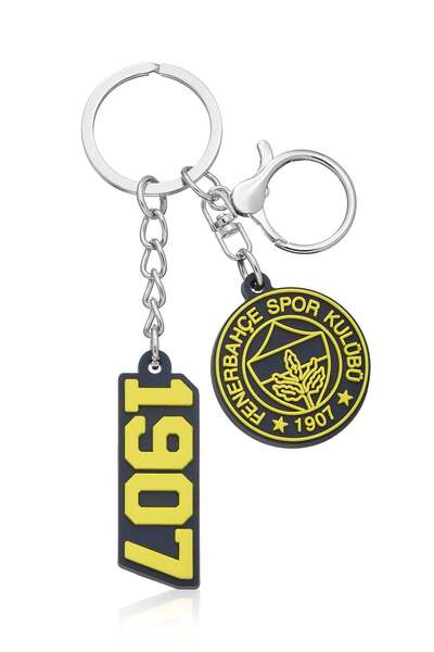 Fenerbahçe 1907 Charm Arma Silicone Keychain