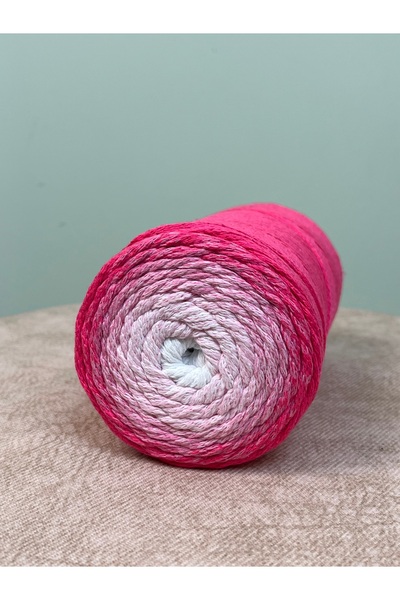 rüya hobi Batik Cotton Makrome Degrade Makrome İp Çanta-Supla-Paspas İpi 250 ...