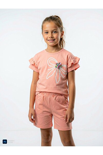 NURTOPU Girl's Set, Top and Bottom, 100% Cotton Fabric, Super Quality, Full L...