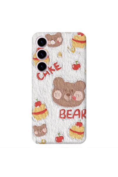 Other Samsung S23 Plus Cake Bear Transparent Silicone TPU Θήκη