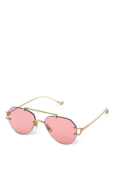 Eyepetizer Flow 4-28F Gold Color Unisex Sunglasses