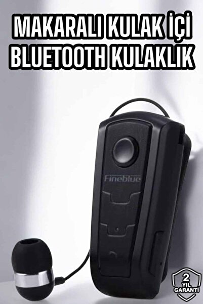 Genel Markalar Makaralı Bluetooth Kulaklık Çağrı Cevaplama Kablolu Uzun Pil Ömrü