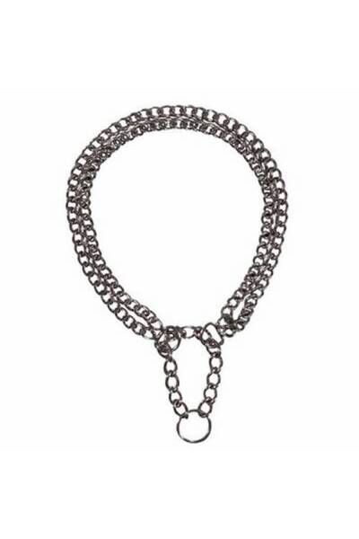 Generic Brand طوق سلسلة للكلاب بصفين 55 سم 2.5 ملم