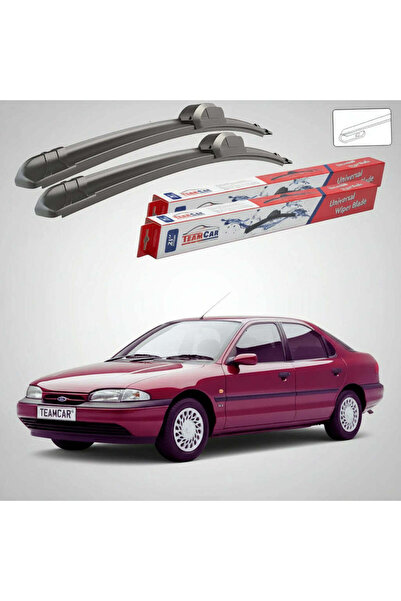 TEAMCAR Windshield wipers Ford Mondeo Mk1 Sedan 1993-1996 | Front Set Flat – ...