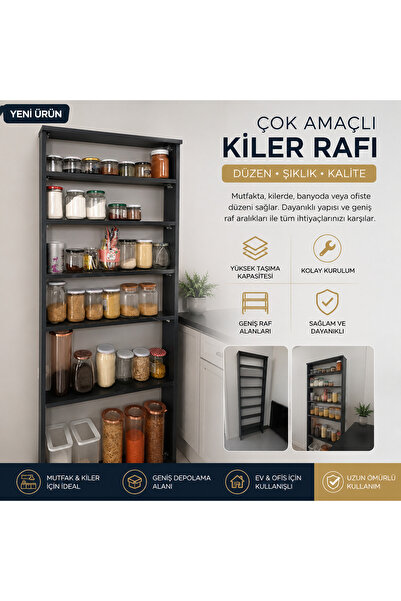 NS BAMBU DEKOR KİLER RAFI