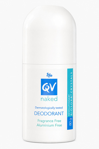 QVT Naked Natural Deodorant for Sensitive Skin 80g