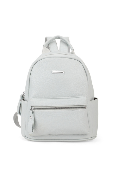 Globus By Styli Blue Textured Medium Backpack