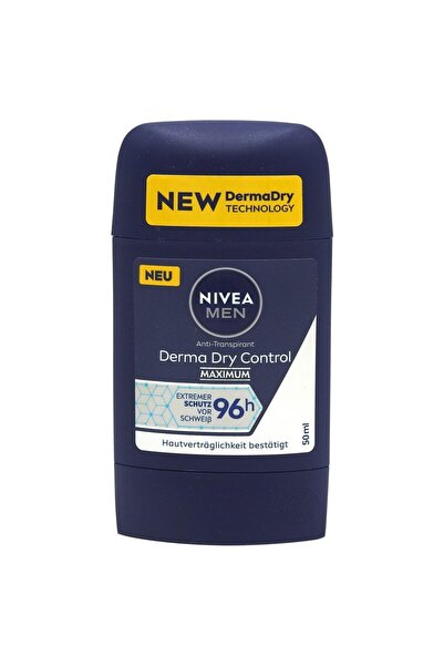 NIVEA Stick antiperspirant, Nivea, 50 ml Men Derma Dry Control Maximum