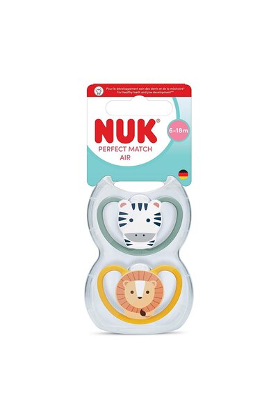 Nuk Perfect Match Air 6-18 Ay Silikon Emzik