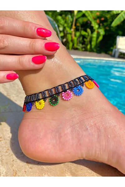 Beykan handmade Crochet Bohemian-Authentic Style Anklet