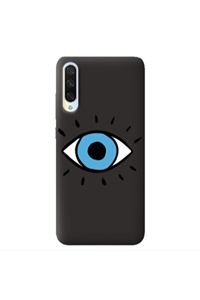 Other Xiaomi Mi 9 Lite Shining Eye Black Colored Silicone TPU Θήκη