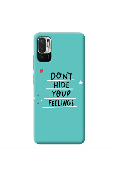 Other Xiaomi Redmi Note 10 Pro 5G Dont Hide Your Feelings Turquoise Colored S...