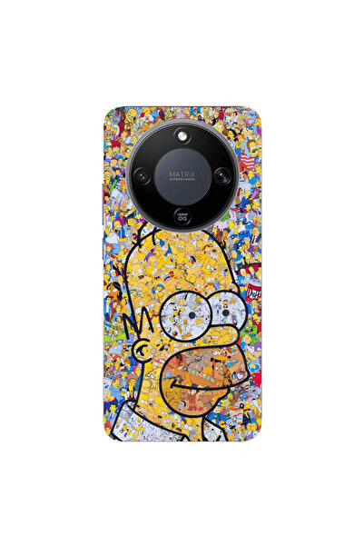 Other Honor Magic 8 Lite Simpsons Transparent Silicone TPU Θήκη