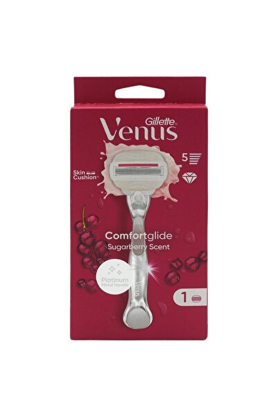 Gillette Aparat de Ras, Gillette, Venus5 Comfortglide Sugarberry, 1 Rezerva