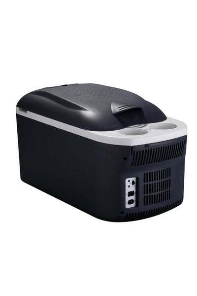 Generic 8L Car Refrigerator 12V Portable Mini Fridge Cooler & Warmer for Camping