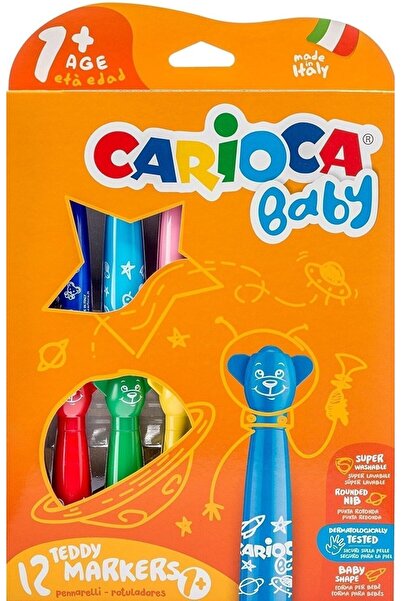 carioca Μαρκαδόροι Teddy Baby 12 Χρώματα (133012110)