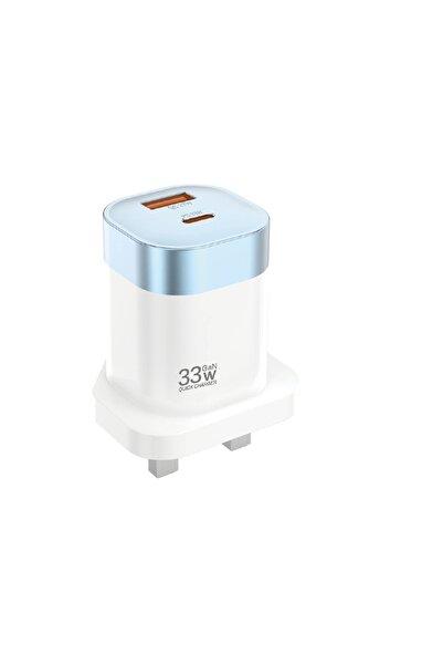 Primo Plus Denx 33W Wall Charger with Type-C and USB Ports and Fast Charging ...