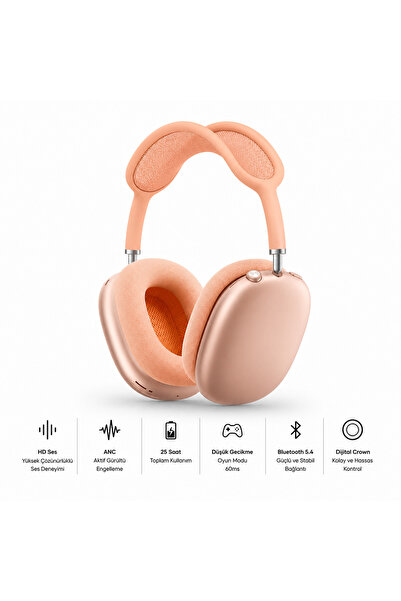 TARÇIN Air Pro Max Anc Gürültü Engelleyici Bluetooth Kulaklık IOS Android Tüm...