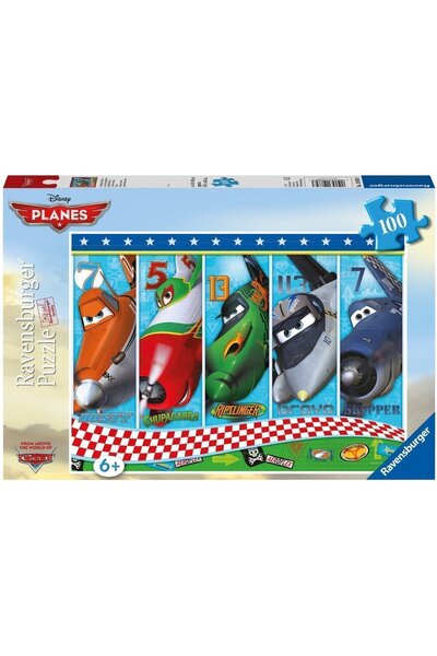 RAVENSBURGER Παζλ 100 Κομμάτια Αεροπλάνα (10889)