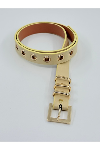 Pantastic Jeans New Season Tirent Color with 2.5 cm Gold Buckle