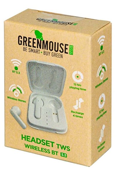 OEM Πράσινα Ασύρματα Ακουστικά Bluetooth Μάους Λευκά (46956679)