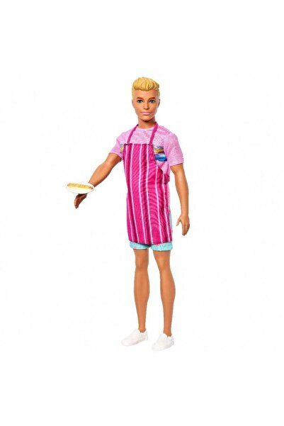 mattel Μπάρμπι Κεν και Αξεσουάρ Μαγειρικής (JFV65)