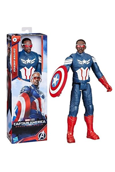 Hasbro Φιγούρα Εκδικητές Τιτάνας Ήρωας Κάπτεν Αμέρικα Σαμ Γουίλσον (F9276)