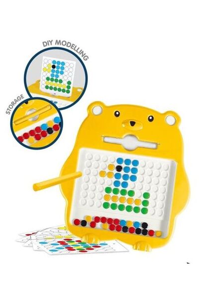 Blue Toys Μαγνητικός Πίνακας Σχεδίασης Αρκουδάκι με Μαγνητικό Στυλό (MKV416281)