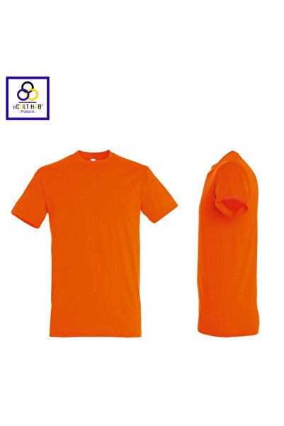 eCult Hub eC T-shirt Classic 7 - Πορτοκαλί