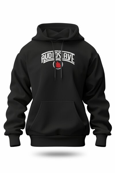 buzagi tasarım ürünleri Audioslave Unisex Hooded Sweatshirt