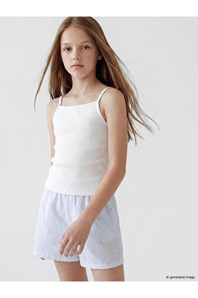 LC Waikiki Girls' Tank Top with Rope Straps, 5-Pack (S6)