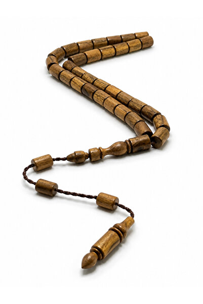 Deniz Elmasları Boxwood Rosary Cutting Model Capsule Cut Natural Gift Rosary