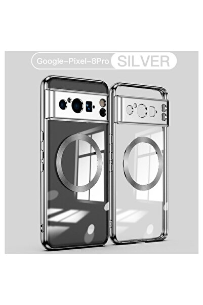 Techsuit Калъф за Google Pixel 8 Pro - Удароустойчив прозрачен силиконов - Пр...