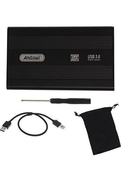 Andowl Θήκη Qy-s3.0 για Σκληρό Δίσκο 2.5 " SATA III με σύνδεση USB 3.0