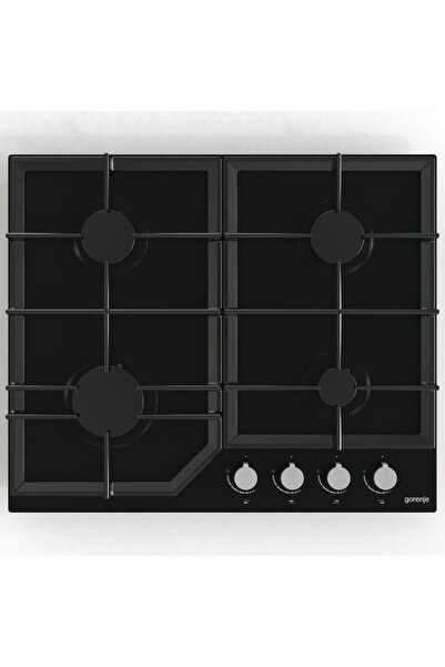 Gorenje Gas hob on glass GT641KB 60 cm Negru Gaz