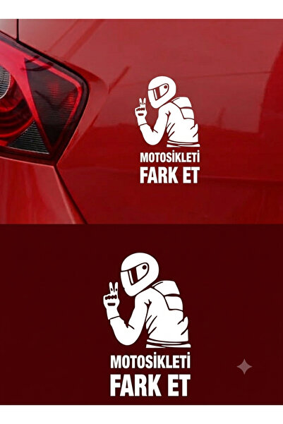 Yalıgraf Reklam Tabela Make a Difference Motorcycle Sticker Auto Sticker Car ...