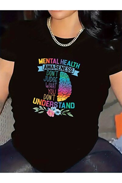 17TAKI [Mental Tee] Mental Health Awareness T-Shirt Comfortable Durable Short...